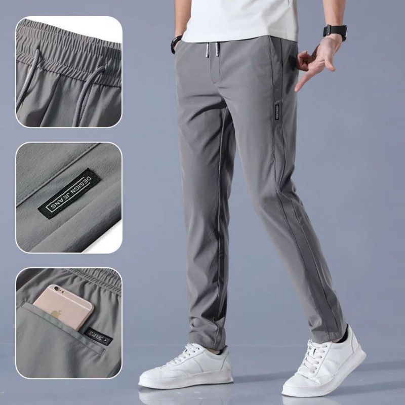 Men's Slim Fit Drawstring Joggers