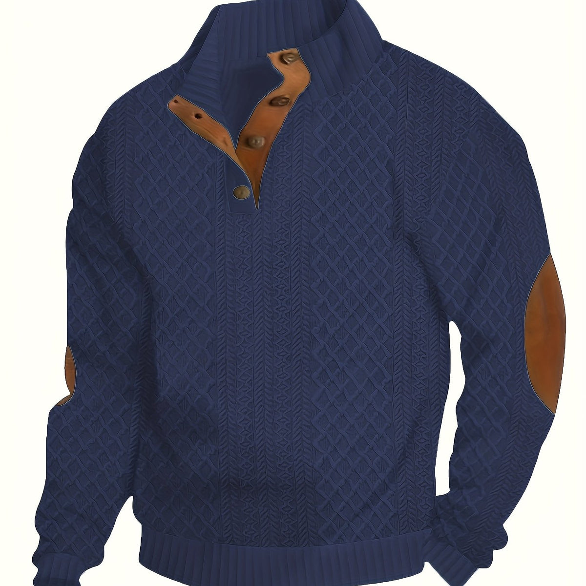 Men’s Stand Collar Casual Shirt – Modern Outdoor Style