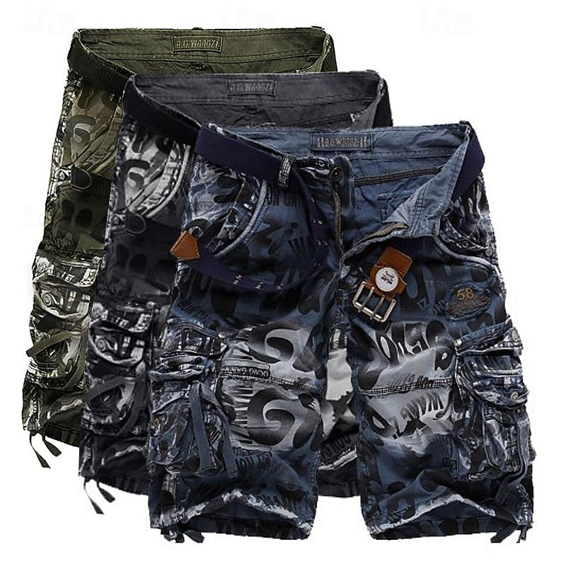 Crestsport Men's Camouflage Cargo Shorts