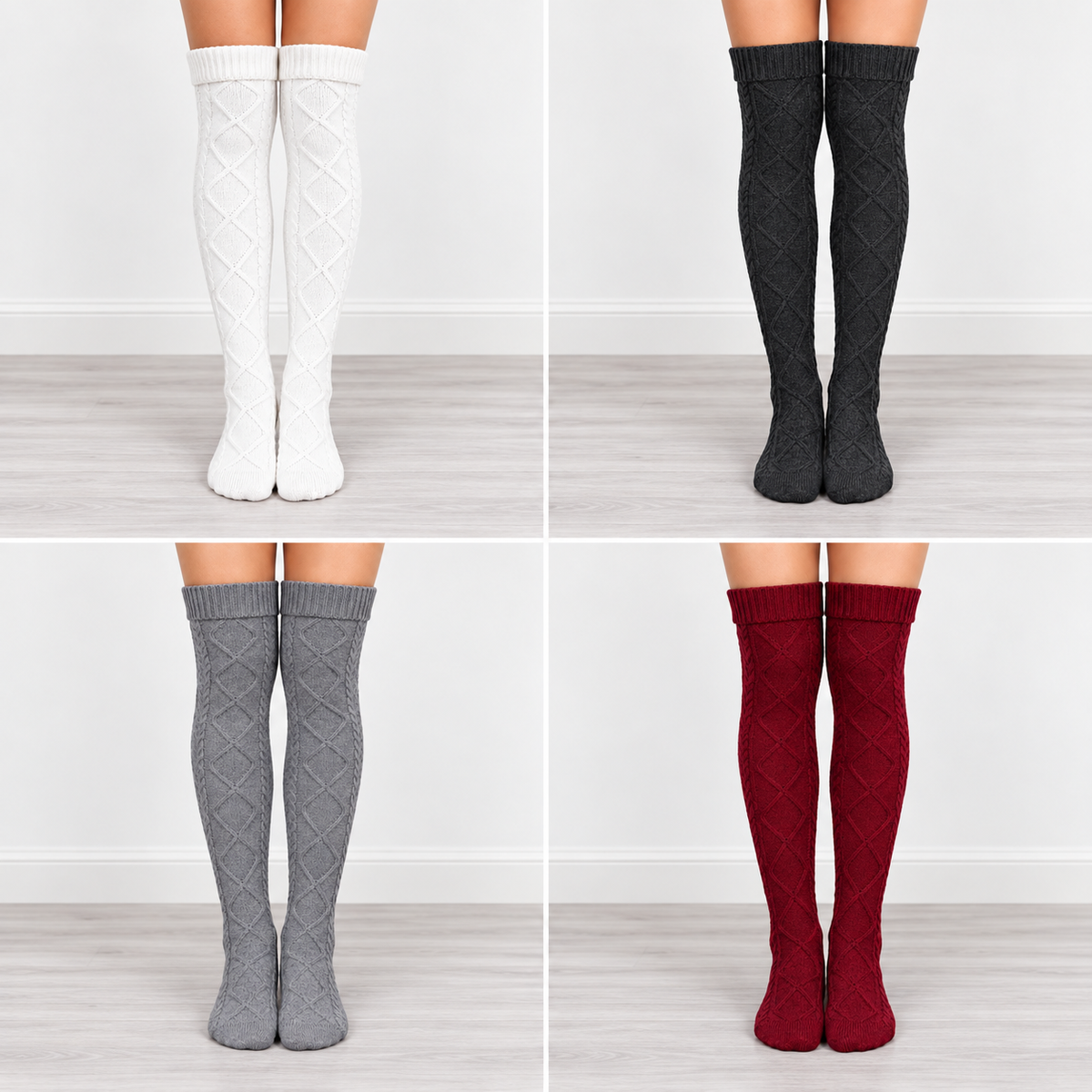Over Knee Knit Sock