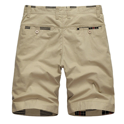 Loose Solid Color High-quality Men's Shorts