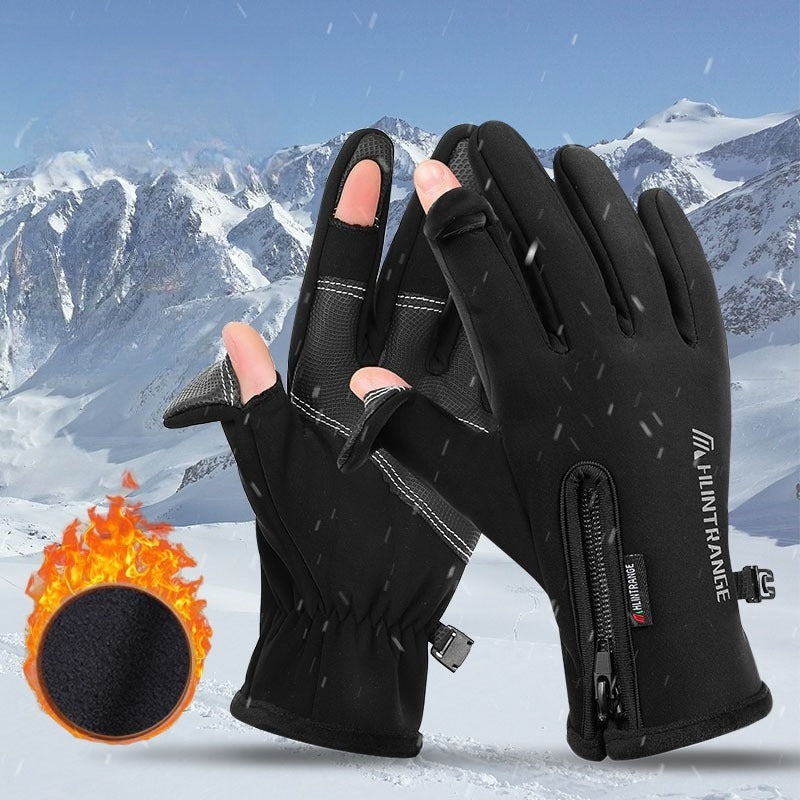 Crestsport™ Outdoor Heated Gloves Windproof and Waterproof