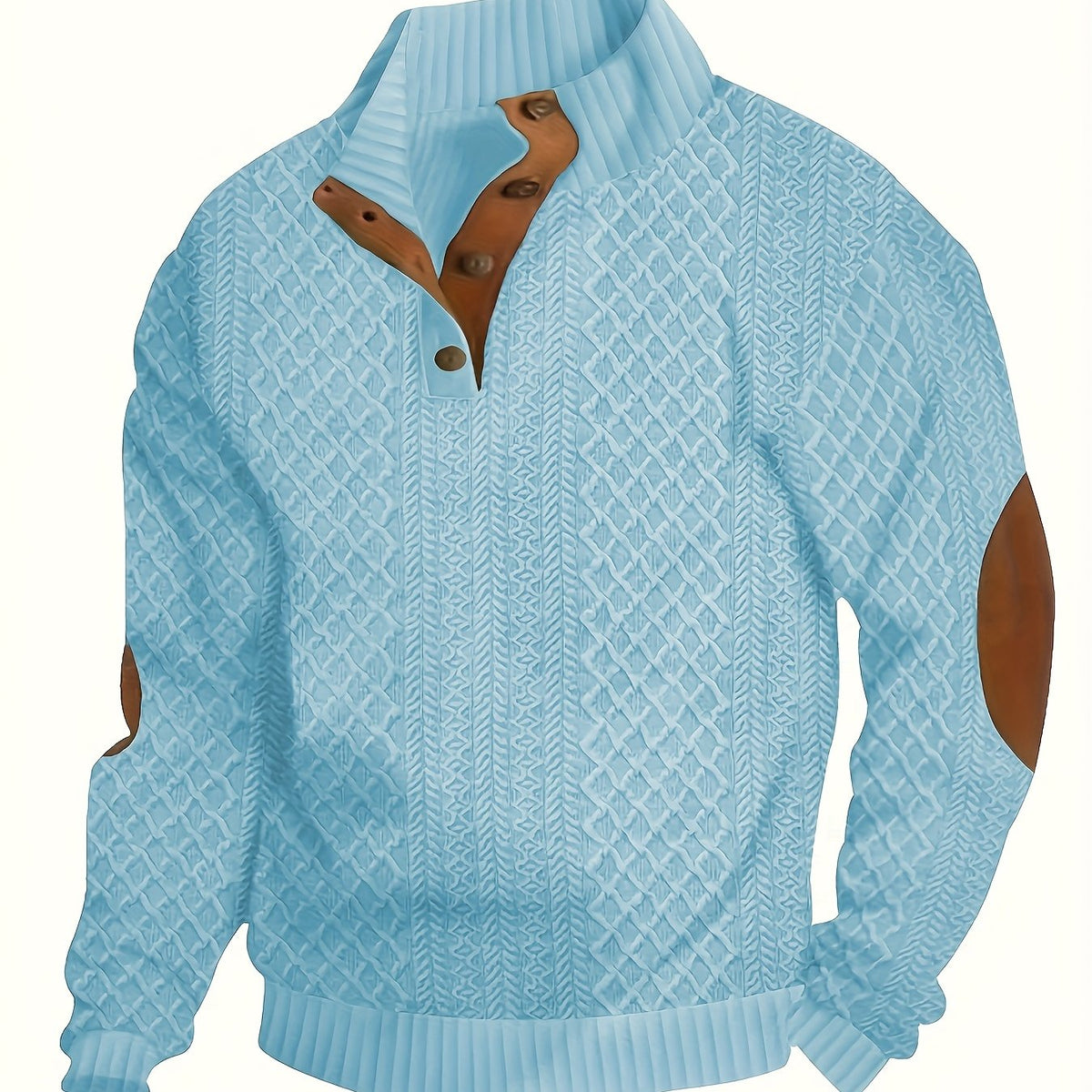 Men’s Stand Collar Casual Shirt – Modern Outdoor Style