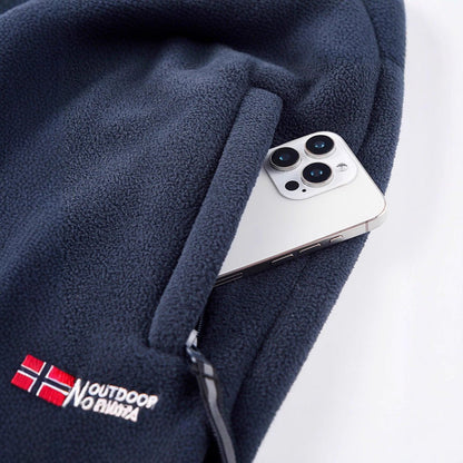 Unisex Warm and Durable Sherpa-Lined Fleece Pants
