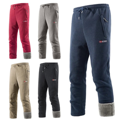 Unisex Warm and Durable Sherpa-Lined Fleece Pants