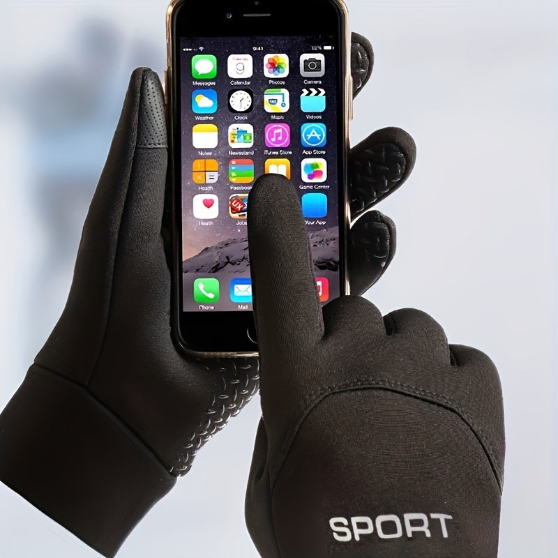 Outdoor Touch Screen Warm Winter Gloves