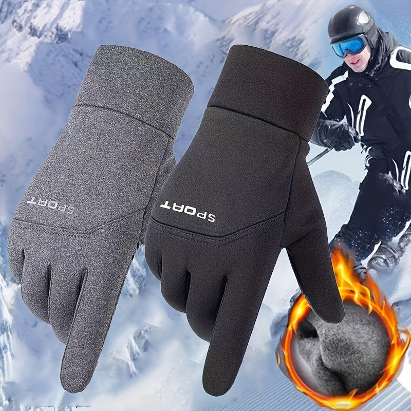 Outdoor Touch Screen Warm Winter Gloves