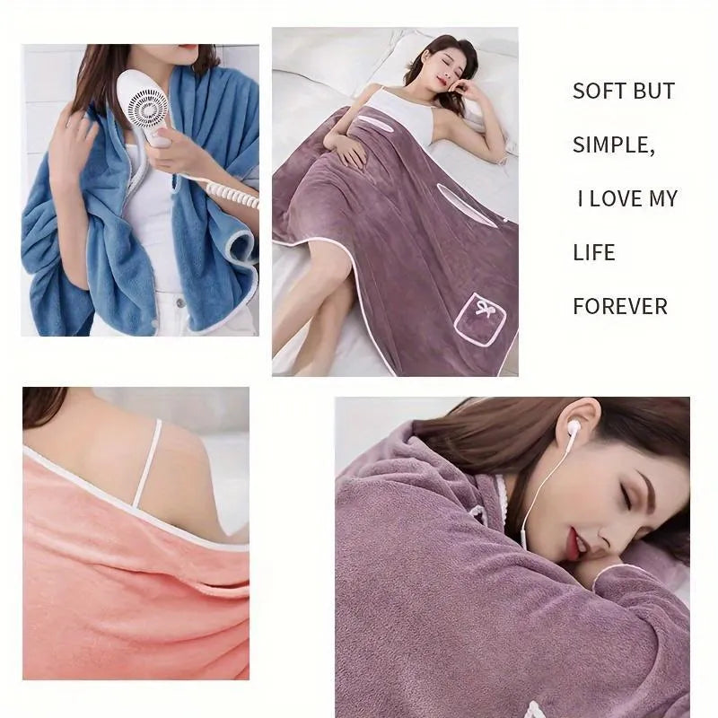 🏆 50K+ SOLD! 49% OFF✨ Plus Size Women's Wearable Shower Skirt