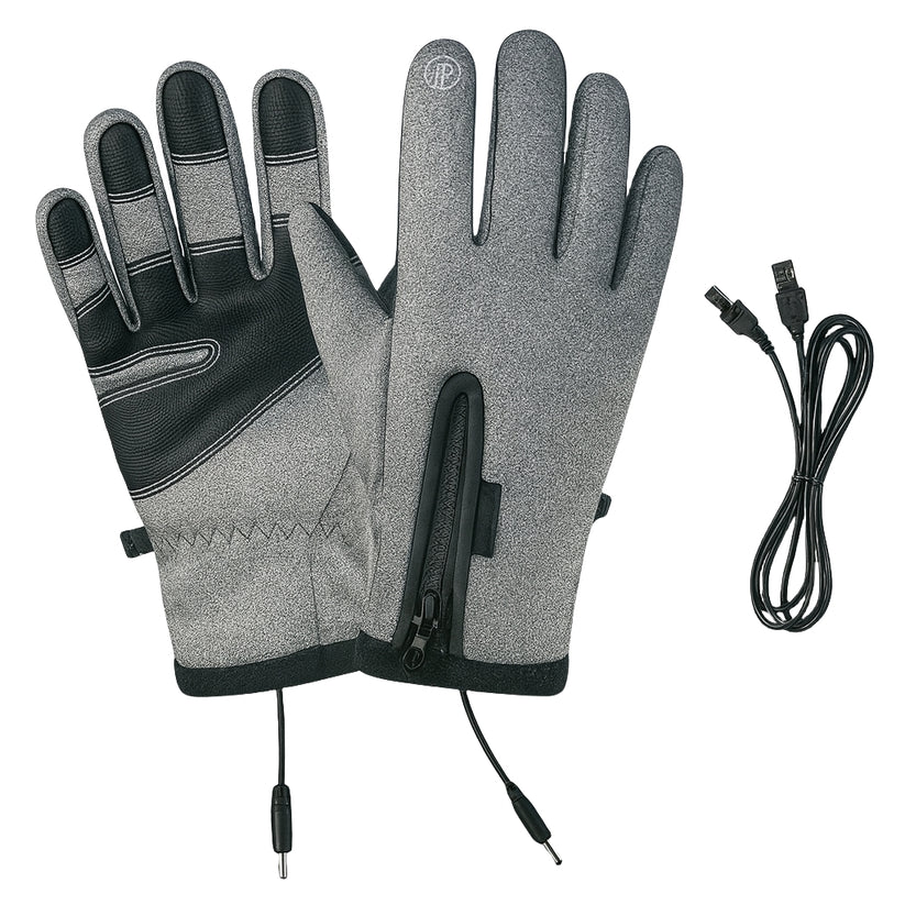 Crestsport™ Outdoor Heated Gloves Windproof and Waterproof with Plus Velvet