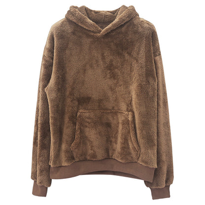Unisex Double-Sided Fleece Hoodie