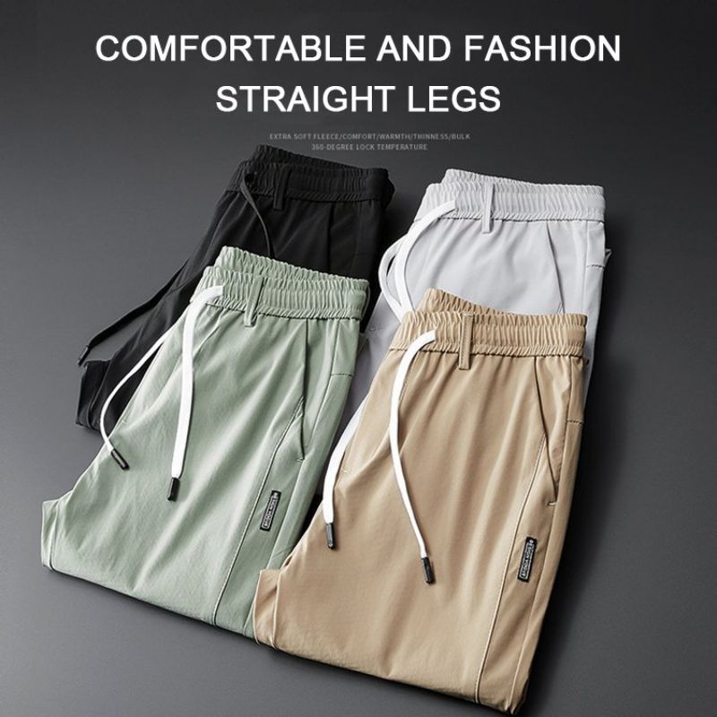 Men's Slim Fit Drawstring Joggers