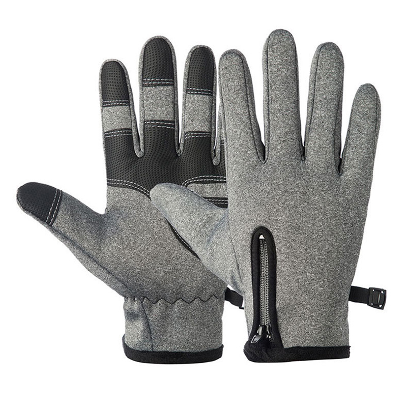 Crestsport™ Outdoor Heated Gloves Windproof and Waterproof with Plus Velvet