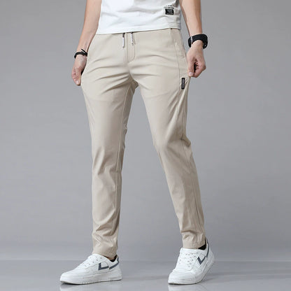 Men's Slim Fit Drawstring Joggers