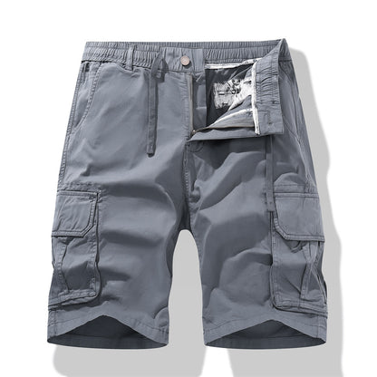 Men's Plus Size Stretch Waist Cargo Shorts | Hiking, Golf & Outdoor Quick-Dry