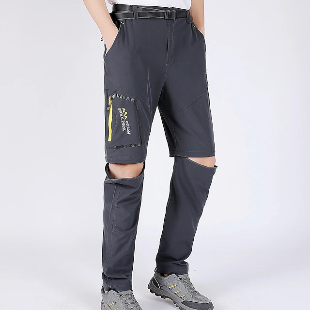 Men's 4-Season Convertible Hiking Pants | Waterproof & Quick-Dry