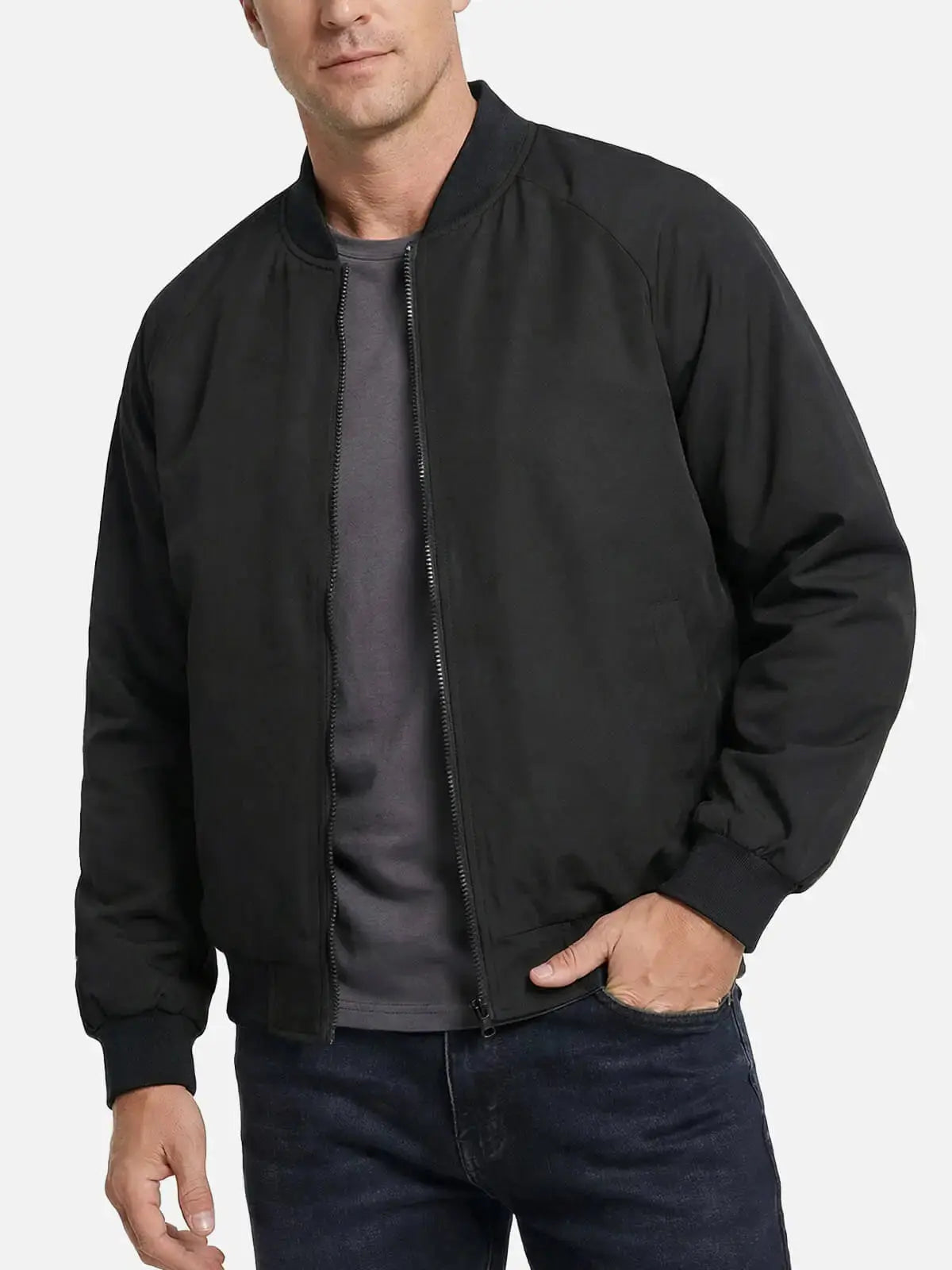 Men's Classic Bomber Jacket