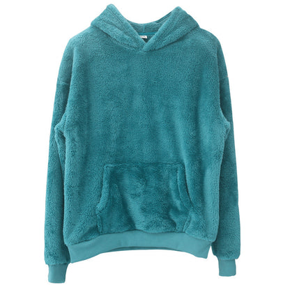 Unisex Double-Sided Fleece Hoodie