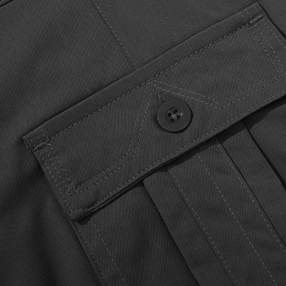 Men's Solid Cargo Pants | Casual Style