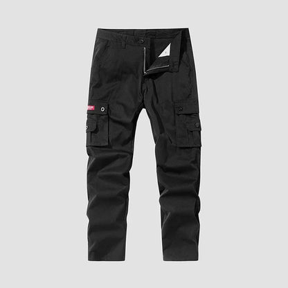 Men's Solid Cargo Pants | Casual Style
