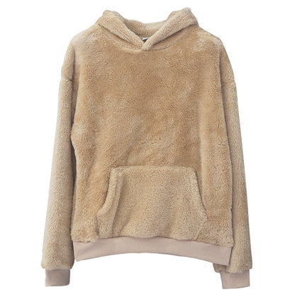 Unisex Double-Sided Fleece Hoodie