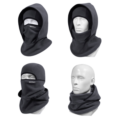 ThermaFleece™ 3-in-1 Winter Balaclava – Windproof Hat, Face Mask & Neck Warmer