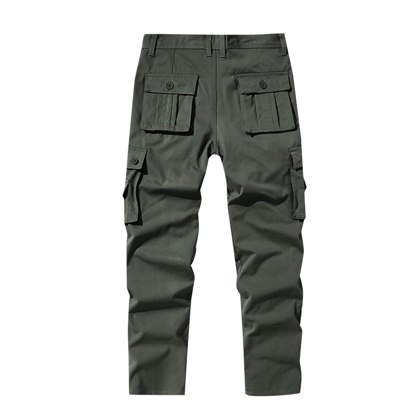 Men's Solid Cargo Pants | Casual Style