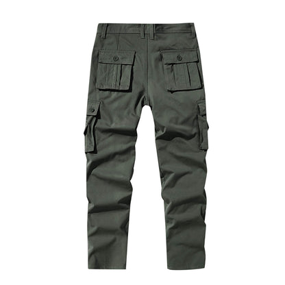 Men's Solid Cargo Pants | Casual Style