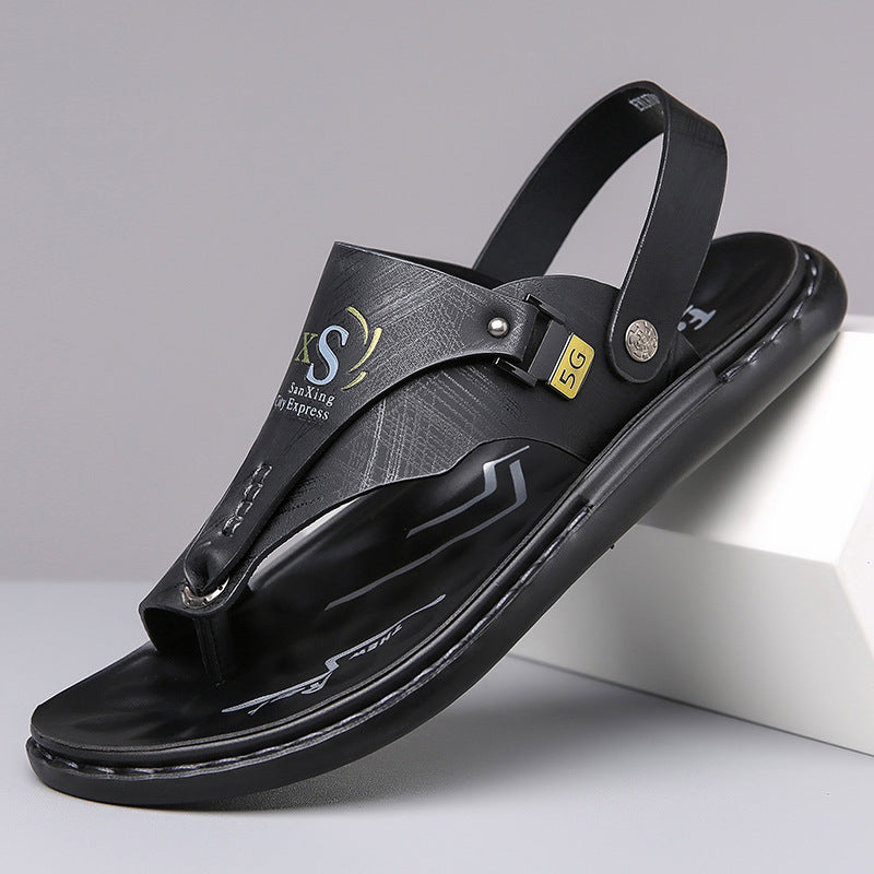 Men’s 2-Way Summer Sandals – Convertible Slides with Adjustable Backstrap (US7-13)