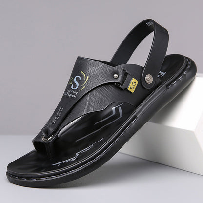 Men’s 2-Way Summer Sandals – Convertible Slides with Adjustable Backstrap (US7-13)