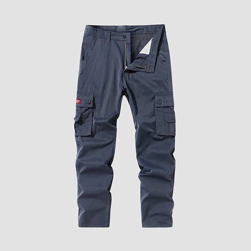 Men's Solid Cargo Pants | Casual Style