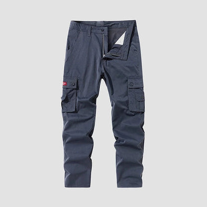 Men's Solid Cargo Pants | Casual Style