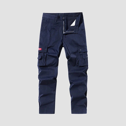 Men's Solid Cargo Pants | Casual Style