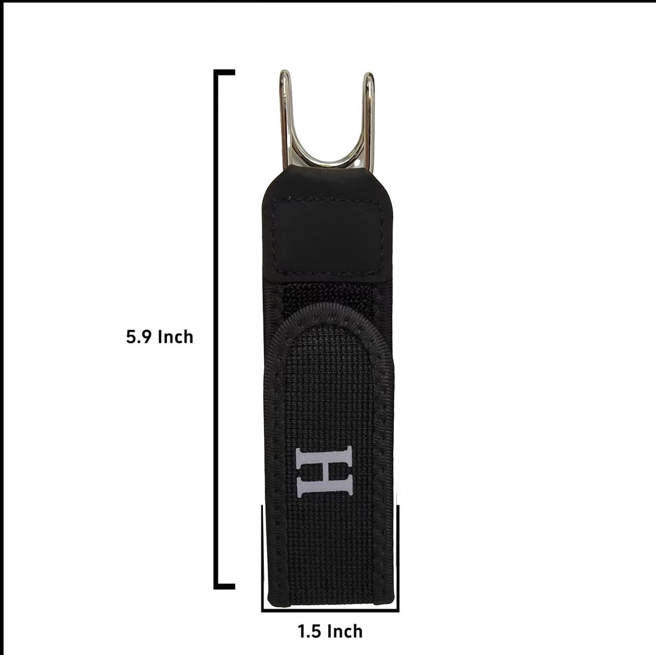 Tactical Metal Hook Elastic Belt (Unisex)  - Buckle Invisible Design | Soft Adjustable Side
