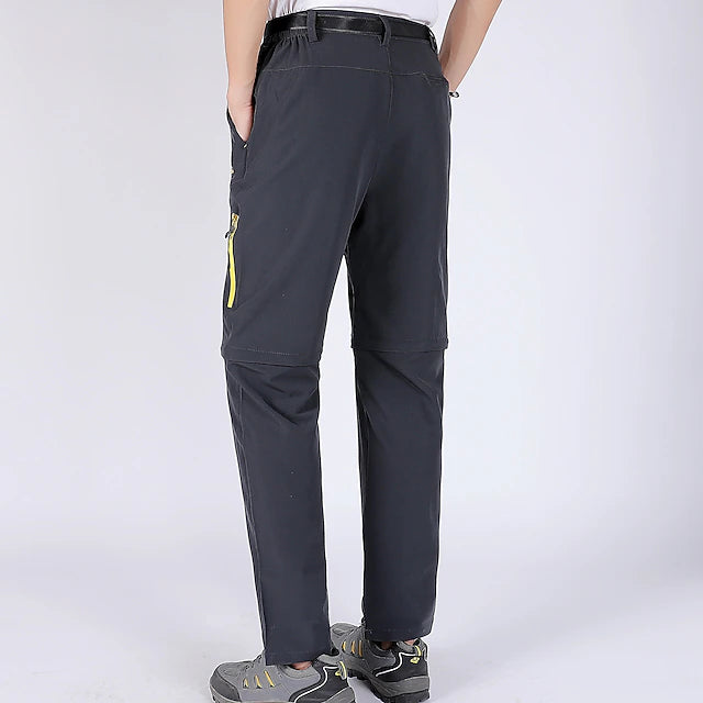 Men's 4-Season Convertible Hiking Pants | Waterproof & Quick-Dry