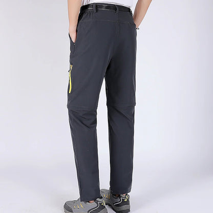 Men's 4-Season Convertible Hiking Pants | Waterproof & Quick-Dry