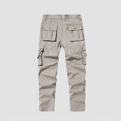 Men's Solid Cargo Pants | Casual Style