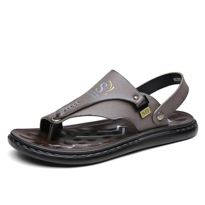 Men’s 2-Way Summer Sandals – Convertible Slides with Adjustable Backstrap (US7-13)