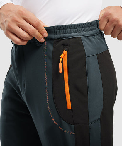 Windproof Waterproof Warm Elastic Waist Hiking Pants