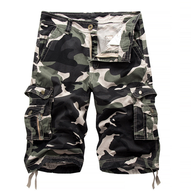 Crestsport Men's Camouflage Cargo Shorts
