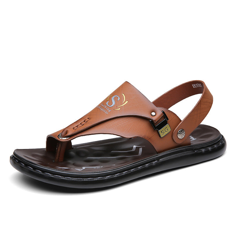 Men’s 2-Way Summer Sandals – Convertible Slides with Adjustable Backstrap (US7-13)