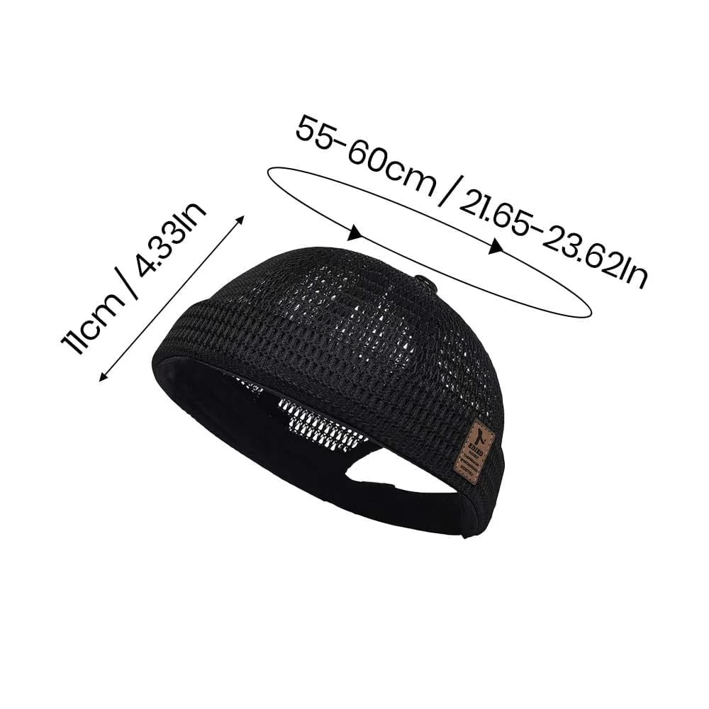 Lightweight Breathable Mesh Brimless Cap