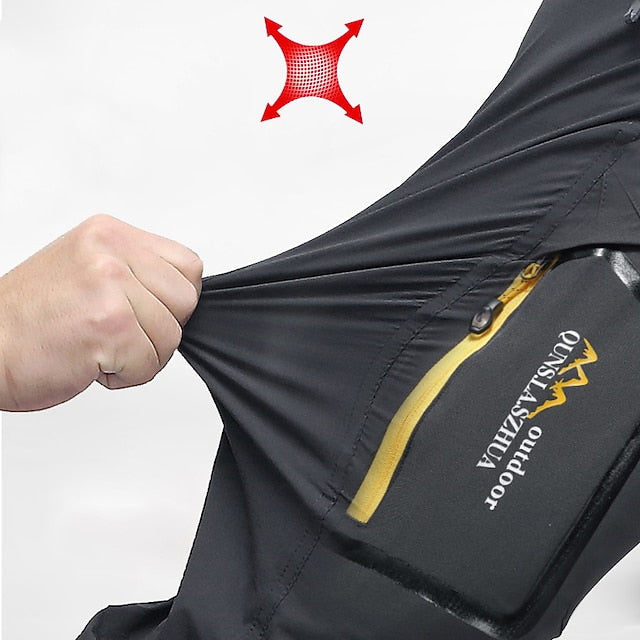 Men's 4-Season Convertible Hiking Pants | Waterproof & Quick-Dry