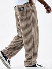 Corduroy Collection: Men's Casual Shirt, Trousers & Shorts – Classic Style for Daily & Outdoor