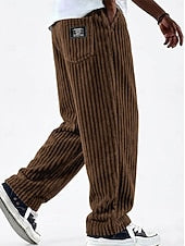 Corduroy Collection: Men's Casual Shirt, Trousers & Shorts – Classic Style for Daily & Outdoor
