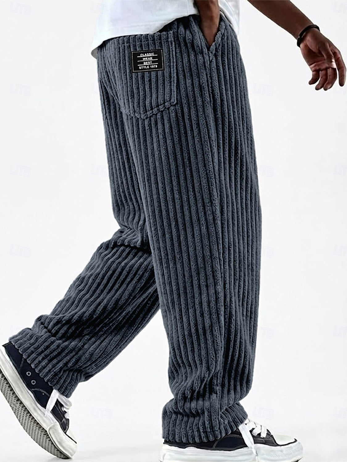 Corduroy Collection: Men's Casual Shirt, Trousers & Shorts – Classic Style for Daily & Outdoor