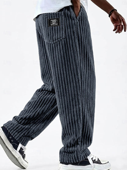 Corduroy Collection: Men's Casual Shirt, Trousers & Shorts – Classic Style for Daily & Outdoor