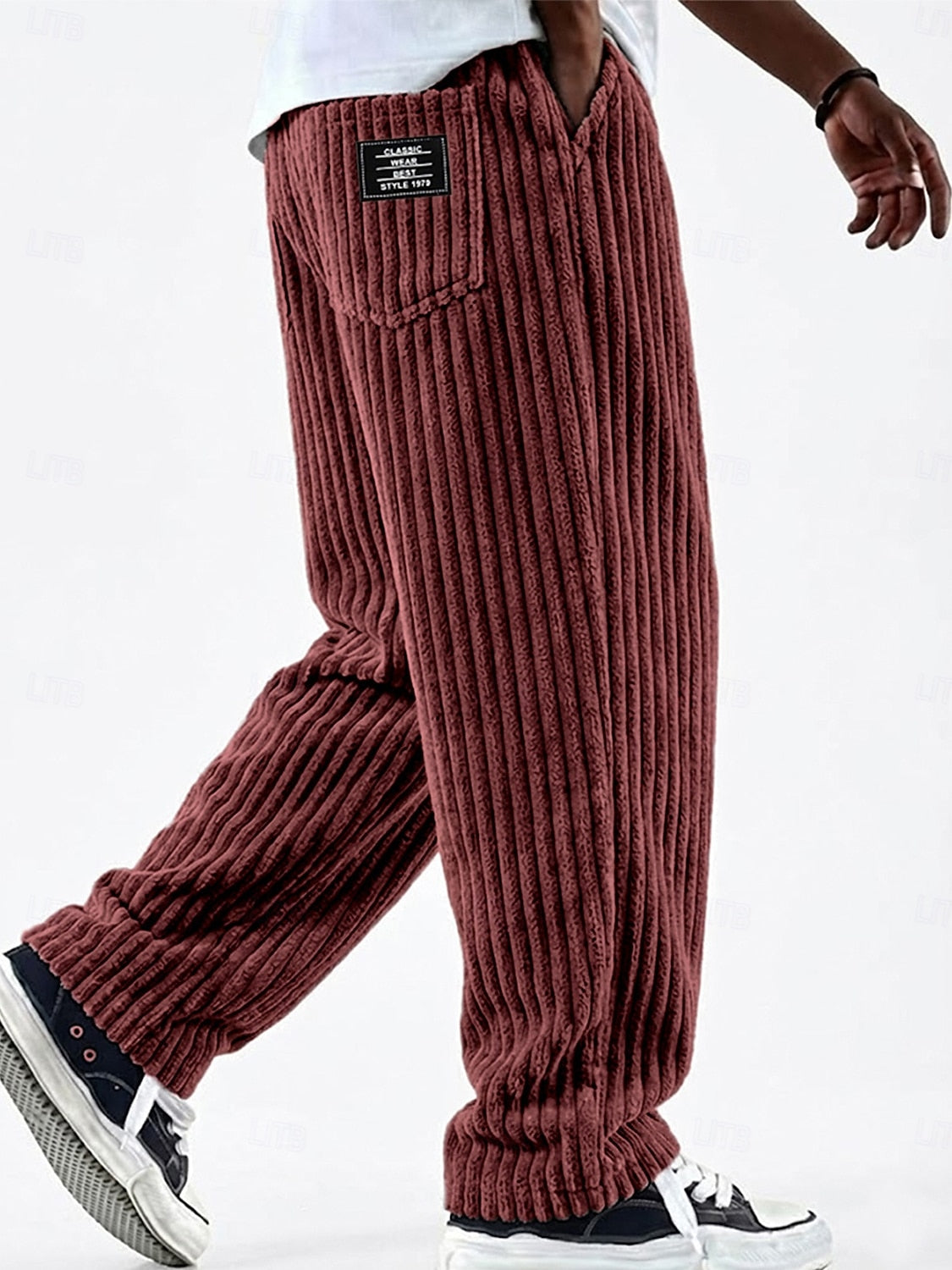 Corduroy Collection: Men's Casual Shirt, Trousers & Shorts – Classic Style for Daily & Outdoor