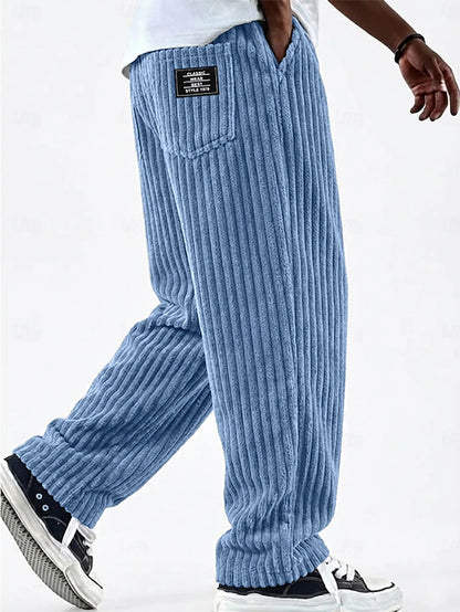 Corduroy Collection: Men's Casual Shirt, Trousers & Shorts – Classic Style for Daily & Outdoor