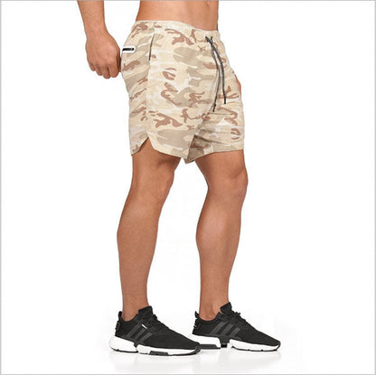 Men's Double Layer Sports  Beach Shorts