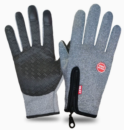 Crestsport™ Outdoor Heated Gloves Windproof and Waterproof with Plus Velvet